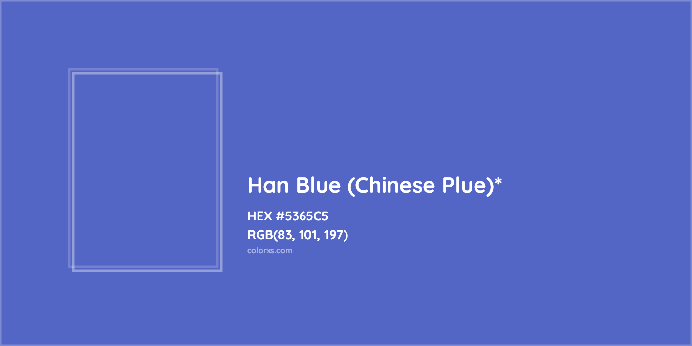 HEX #5365C5 Color Name, Color Code, Palettes, Similar Paints, Images