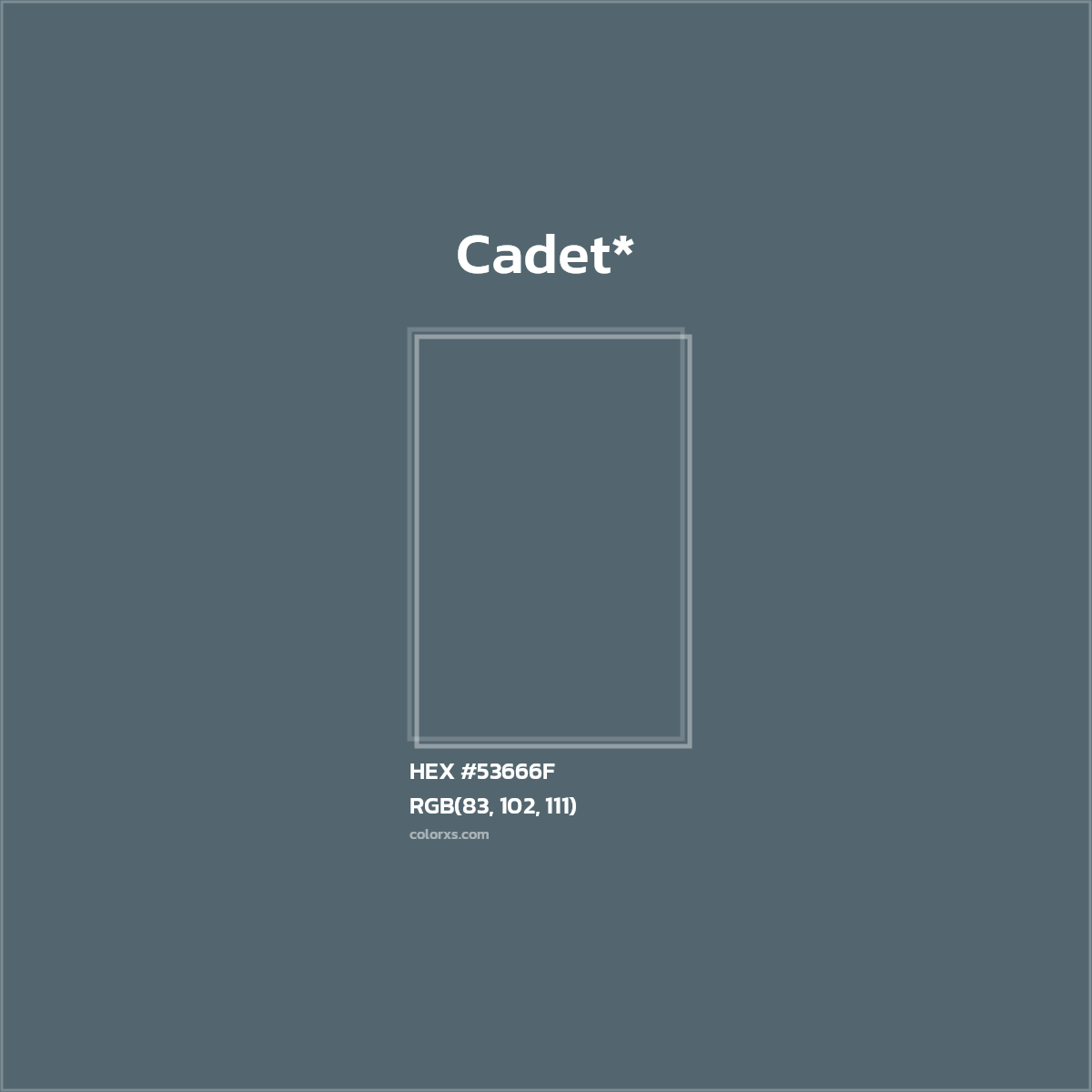 HEX #53666F Color Name, Color Code, Palettes, Similar Paints, Images