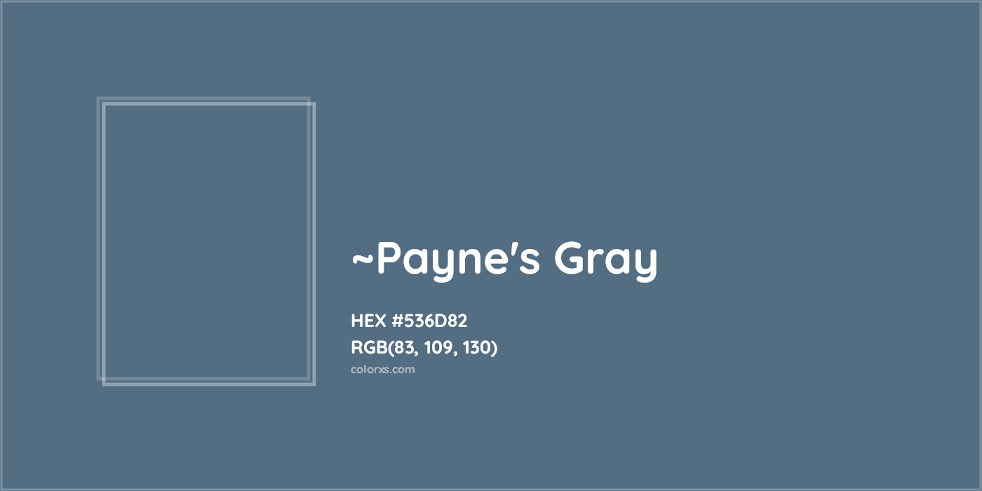HEX #536D82 Color Name, Color Code, Palettes, Similar Paints, Images