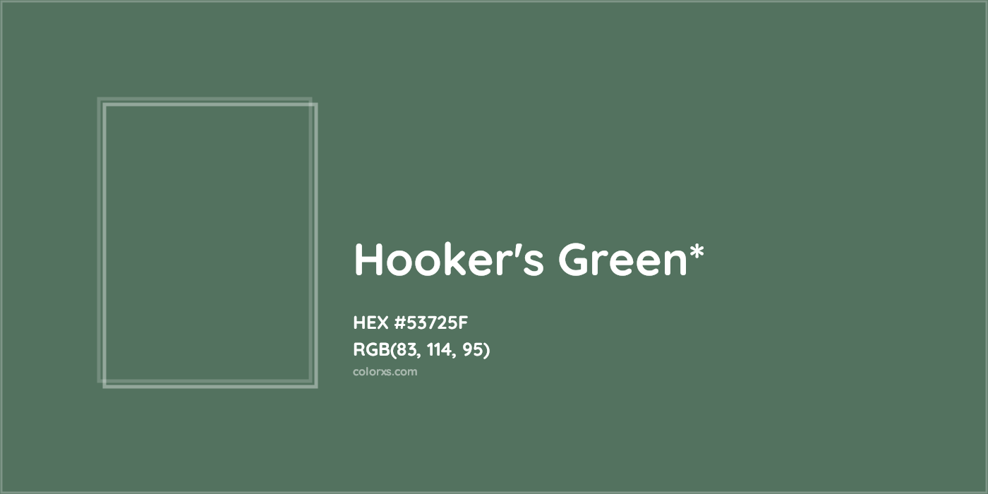 HEX #53725F Color Name, Color Code, Palettes, Similar Paints, Images