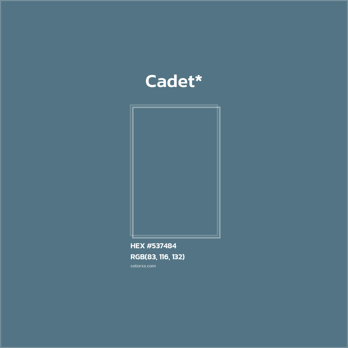 HEX #537484 Color Name, Color Code, Palettes, Similar Paints, Images