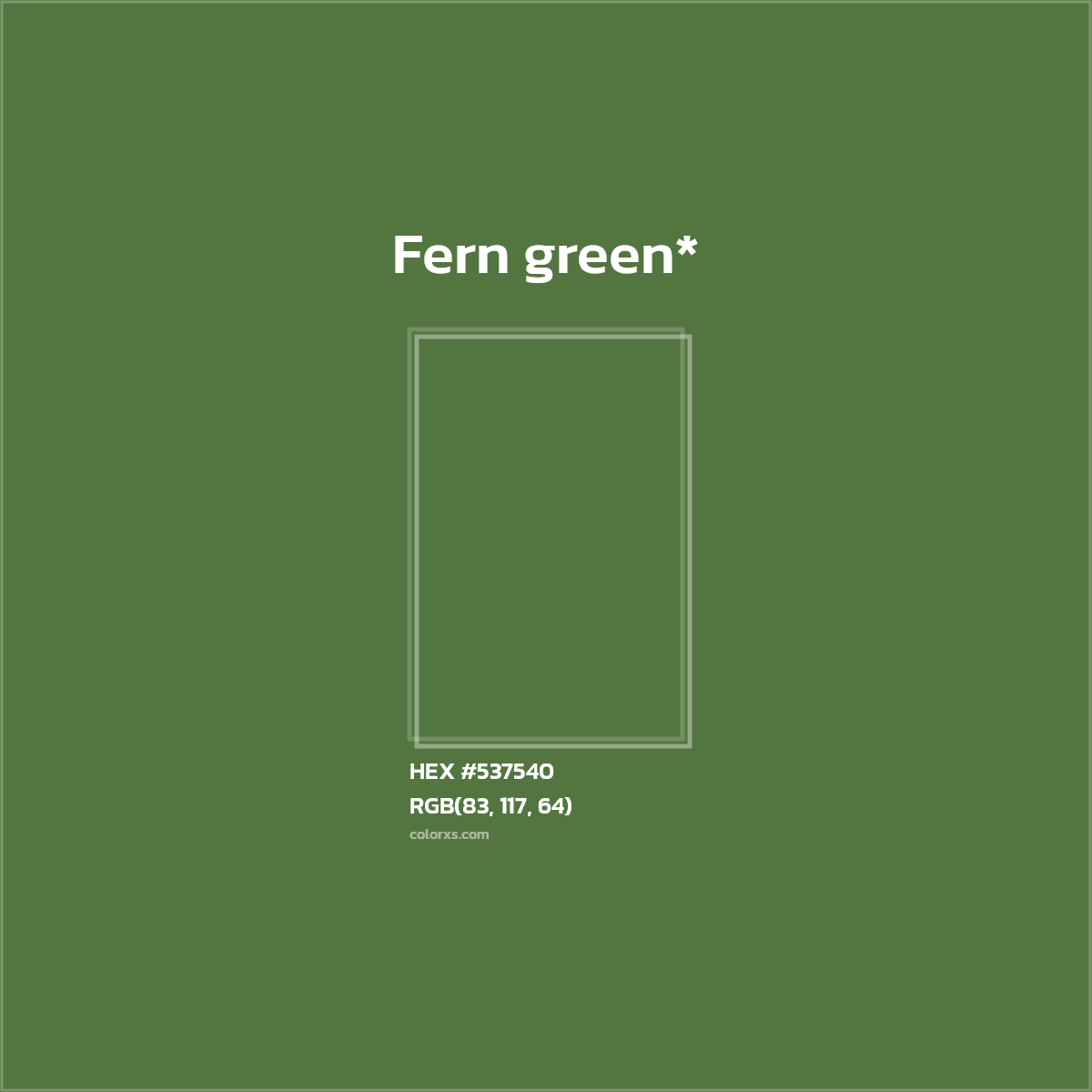 HEX #537540 Color Name, Color Code, Palettes, Similar Paints, Images