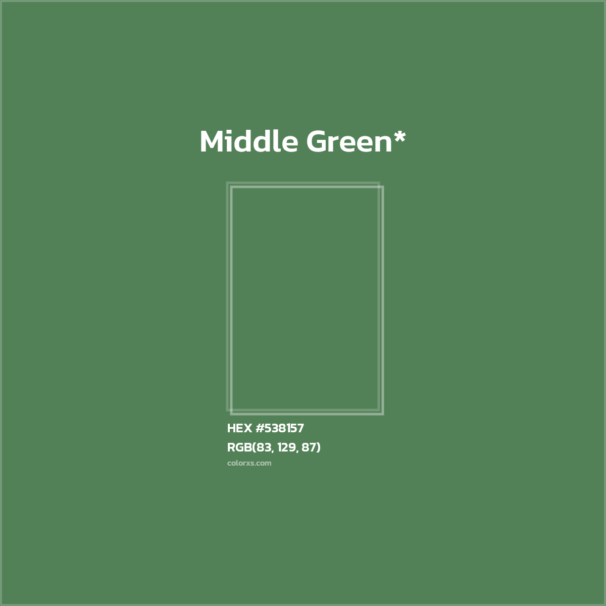 HEX #538157 Color Name, Color Code, Palettes, Similar Paints, Images