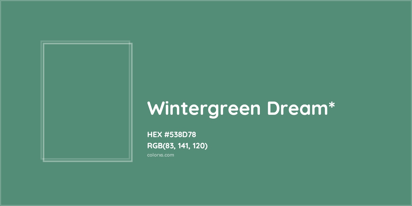 HEX #538D78 Color Name, Color Code, Palettes, Similar Paints, Images