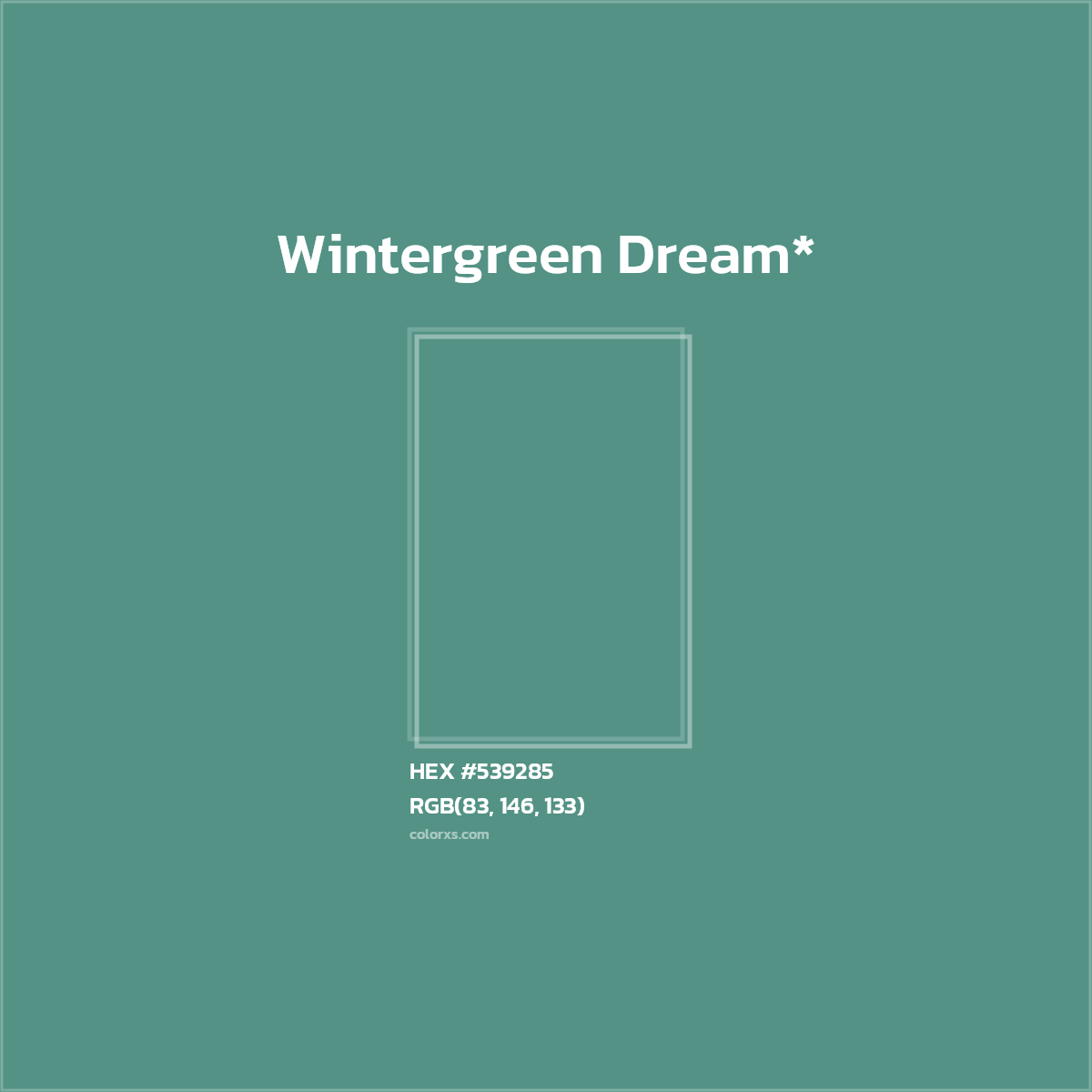 HEX #539285 Color Name, Color Code, Palettes, Similar Paints, Images