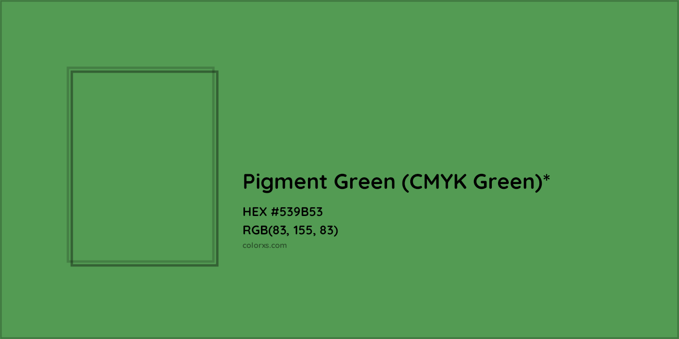 HEX #539B53 Color Name, Color Code, Palettes, Similar Paints, Images