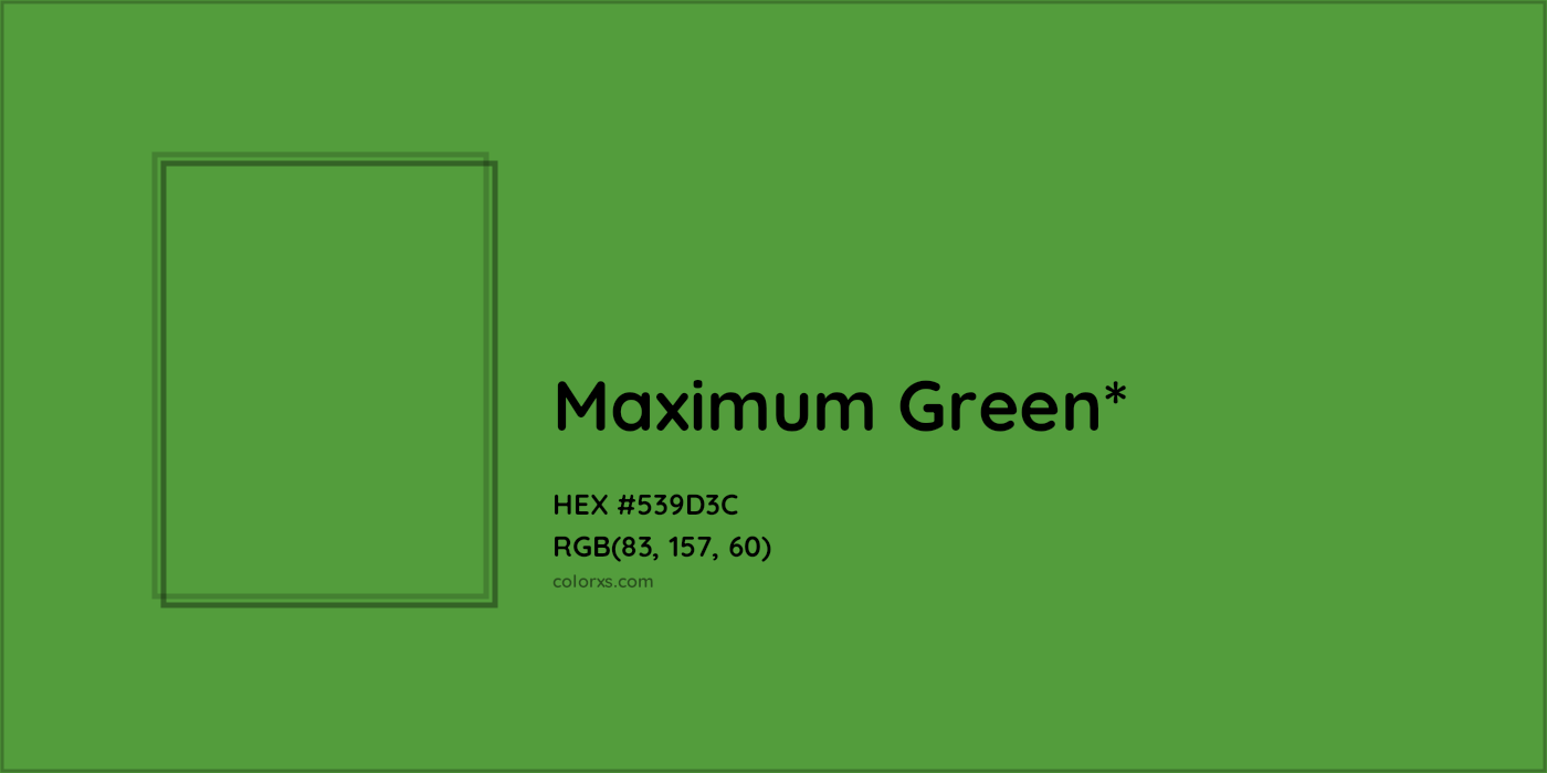 HEX #539D3C Color Name, Color Code, Palettes, Similar Paints, Images