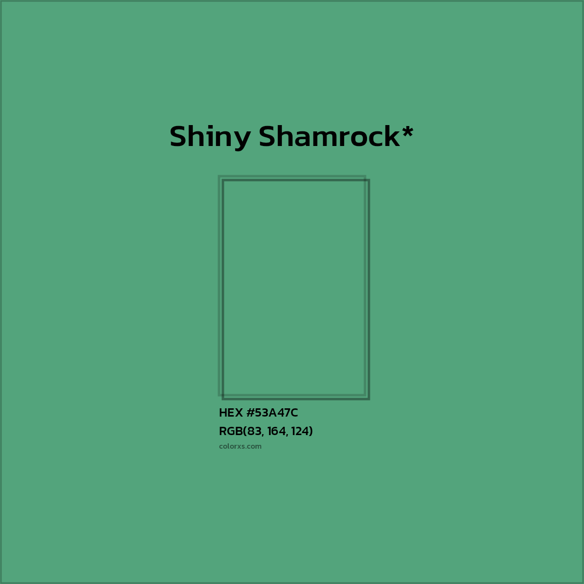 HEX #53A47C Color Name, Color Code, Palettes, Similar Paints, Images