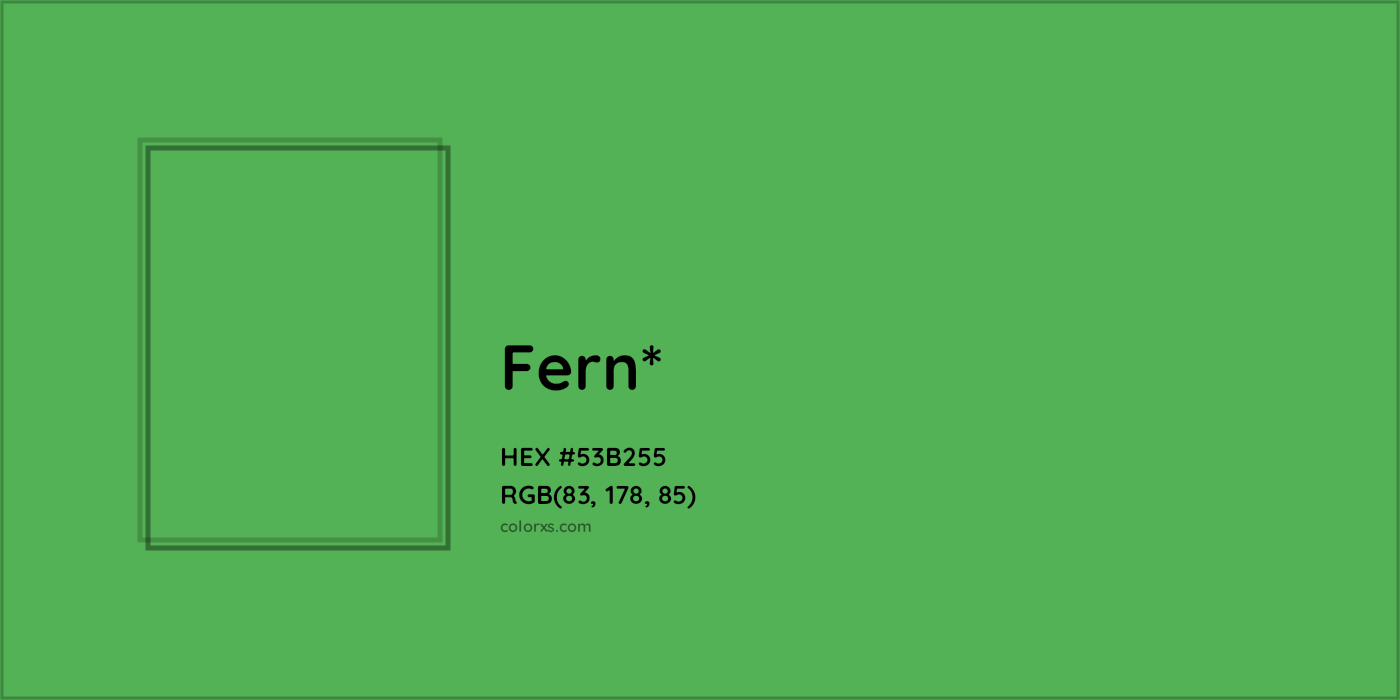 HEX #53B255 Color Name, Color Code, Palettes, Similar Paints, Images