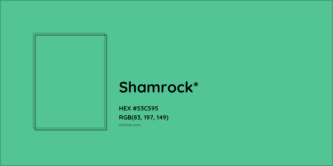 HEX #53C595 Color Name, Color Code, Palettes, Similar Paints, Images