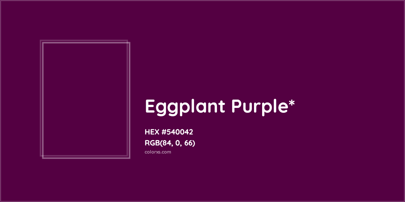 HEX #540042 Color Name, Color Code, Palettes, Similar Paints, Images