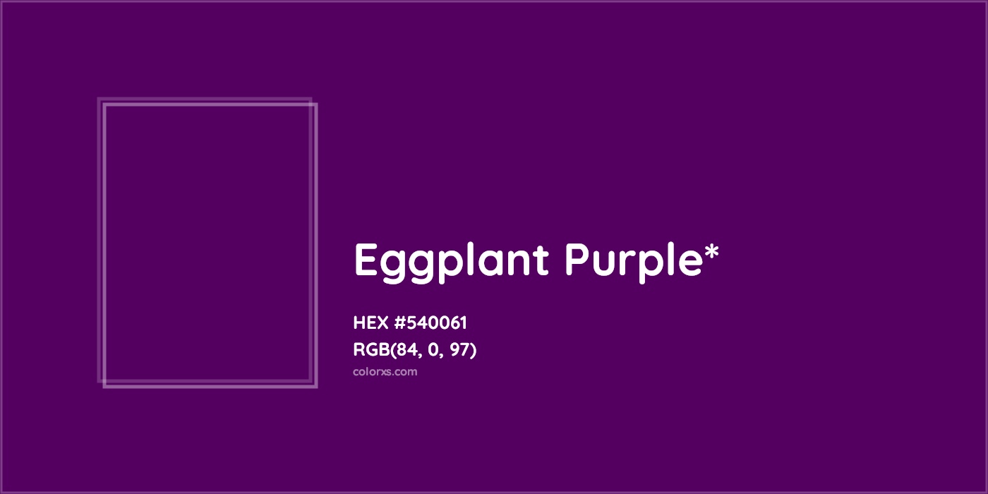 HEX #540061 Color Name, Color Code, Palettes, Similar Paints, Images