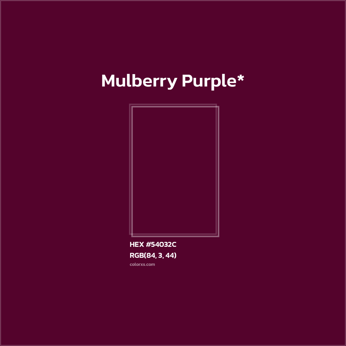 HEX #54032C Color Name, Color Code, Palettes, Similar Paints, Images
