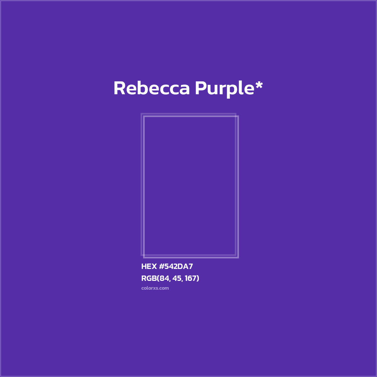 HEX #542DA7 Color Name, Color Code, Palettes, Similar Paints, Images