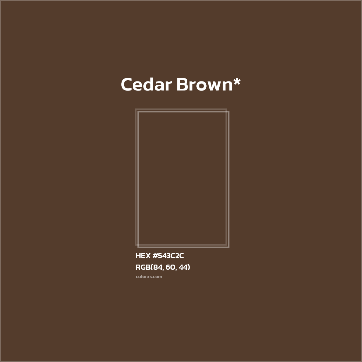 HEX #543C2C Color Name, Color Code, Palettes, Similar Paints, Images