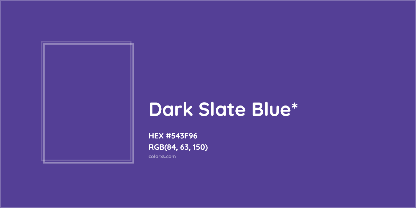 HEX #543F96 Color Name, Color Code, Palettes, Similar Paints, Images