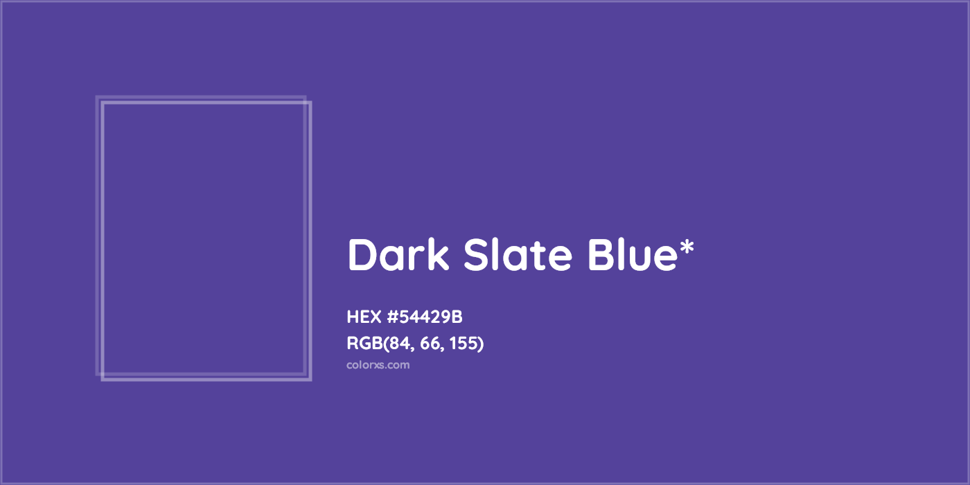 HEX #54429B Color Name, Color Code, Palettes, Similar Paints, Images