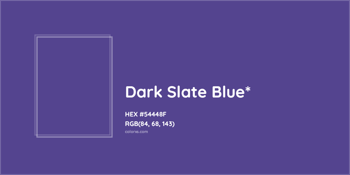 HEX #54448F Color Name, Color Code, Palettes, Similar Paints, Images