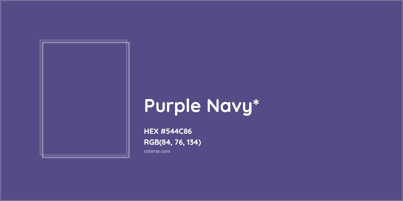HEX #544C86 Color Name, Color Code, Palettes, Similar Paints, Images