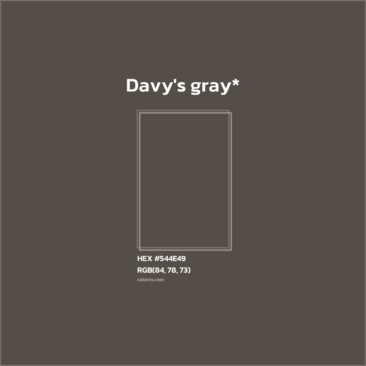 HEX #544E49 Color Name, Color Code, Palettes, Similar Paints, Images