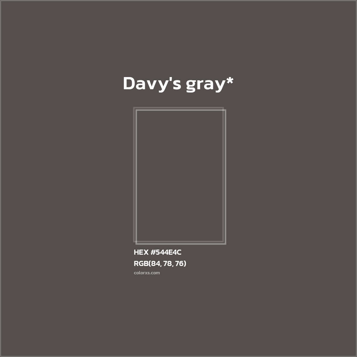 HEX #544E4C Color Name, Color Code, Palettes, Similar Paints, Images