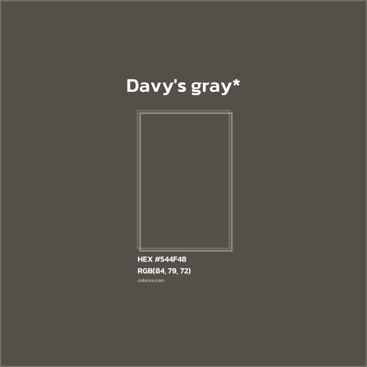 HEX #544F48 Color Name, Color Code, Palettes, Similar Paints, Images