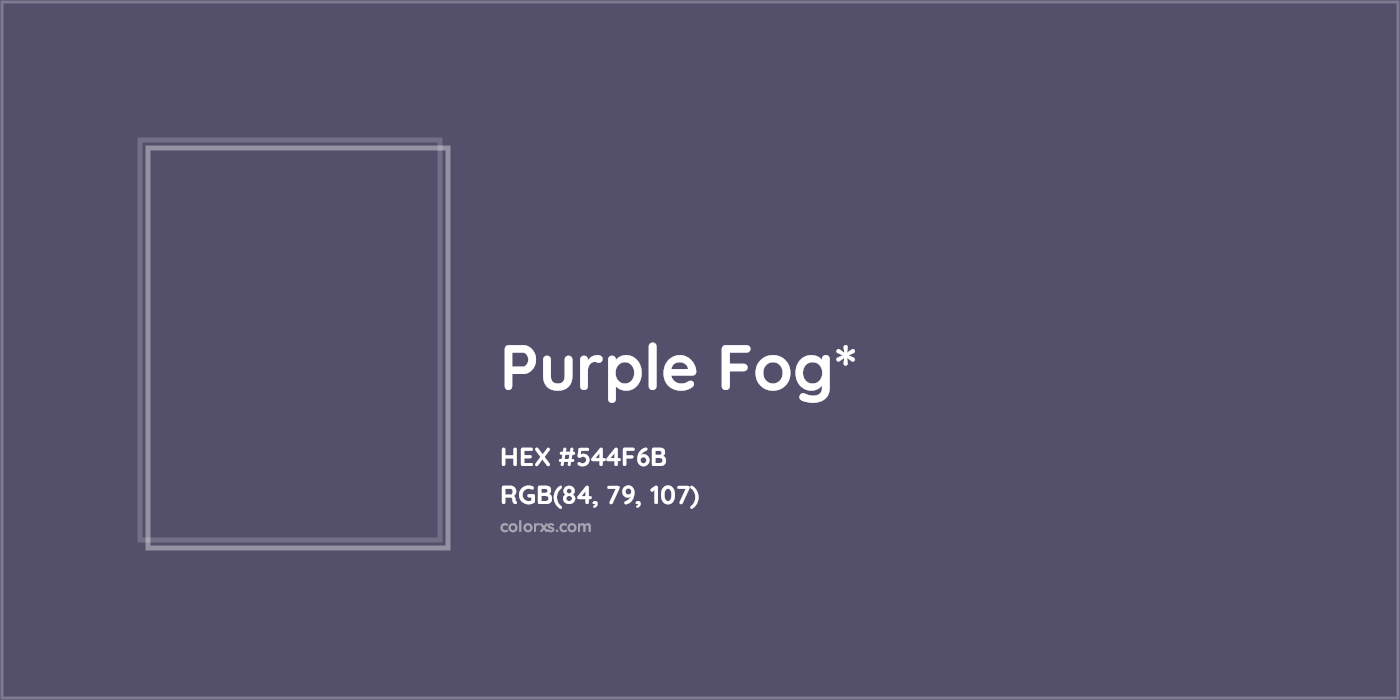 HEX #544F6B Color Name, Color Code, Palettes, Similar Paints, Images