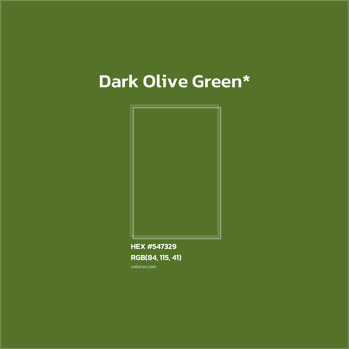 HEX #547329 Color Name, Color Code, Palettes, Similar Paints, Images