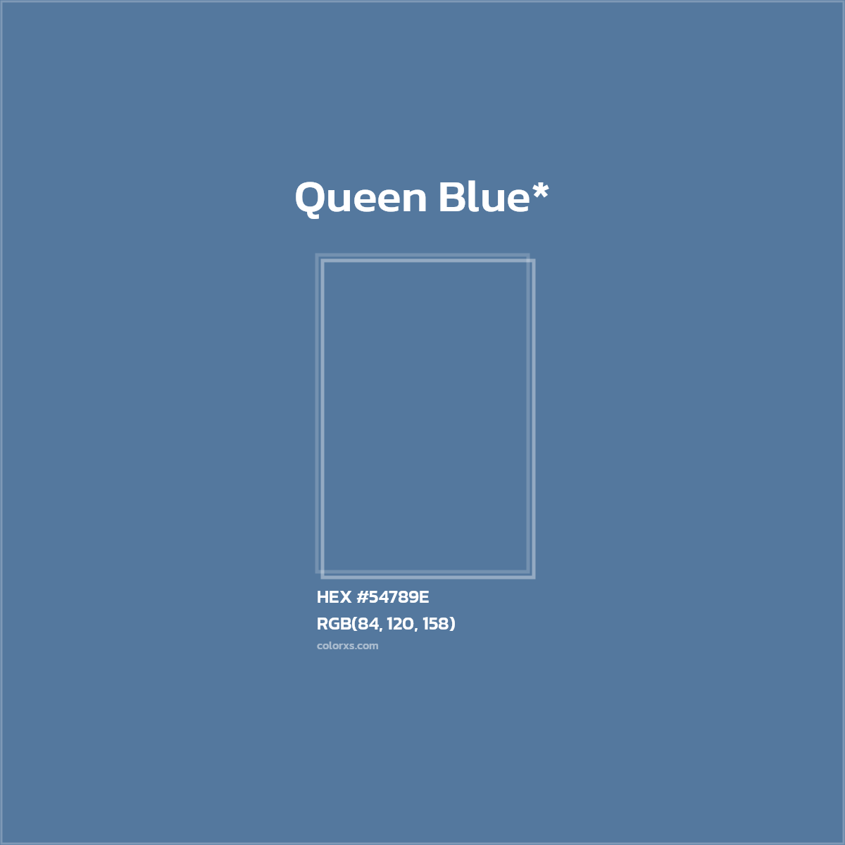 HEX #54789E Color Name, Color Code, Palettes, Similar Paints, Images