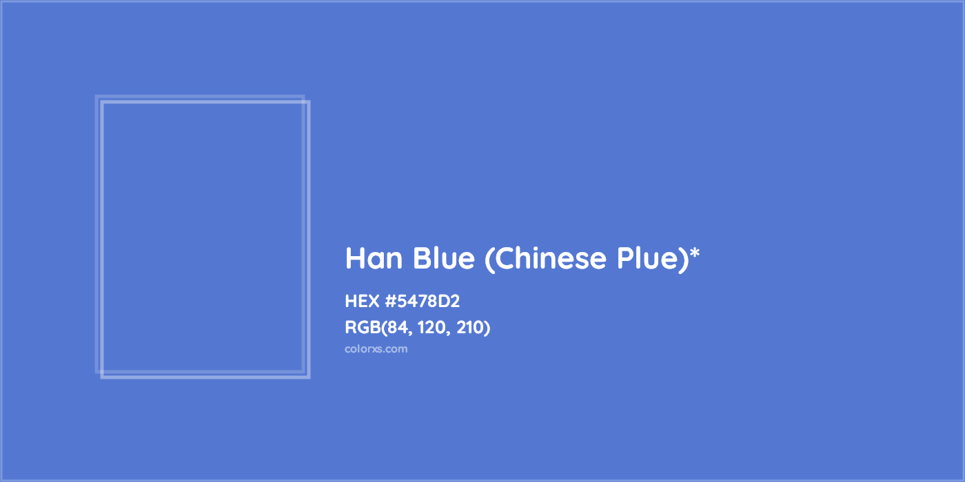 HEX #5478D2 Color Name, Color Code, Palettes, Similar Paints, Images