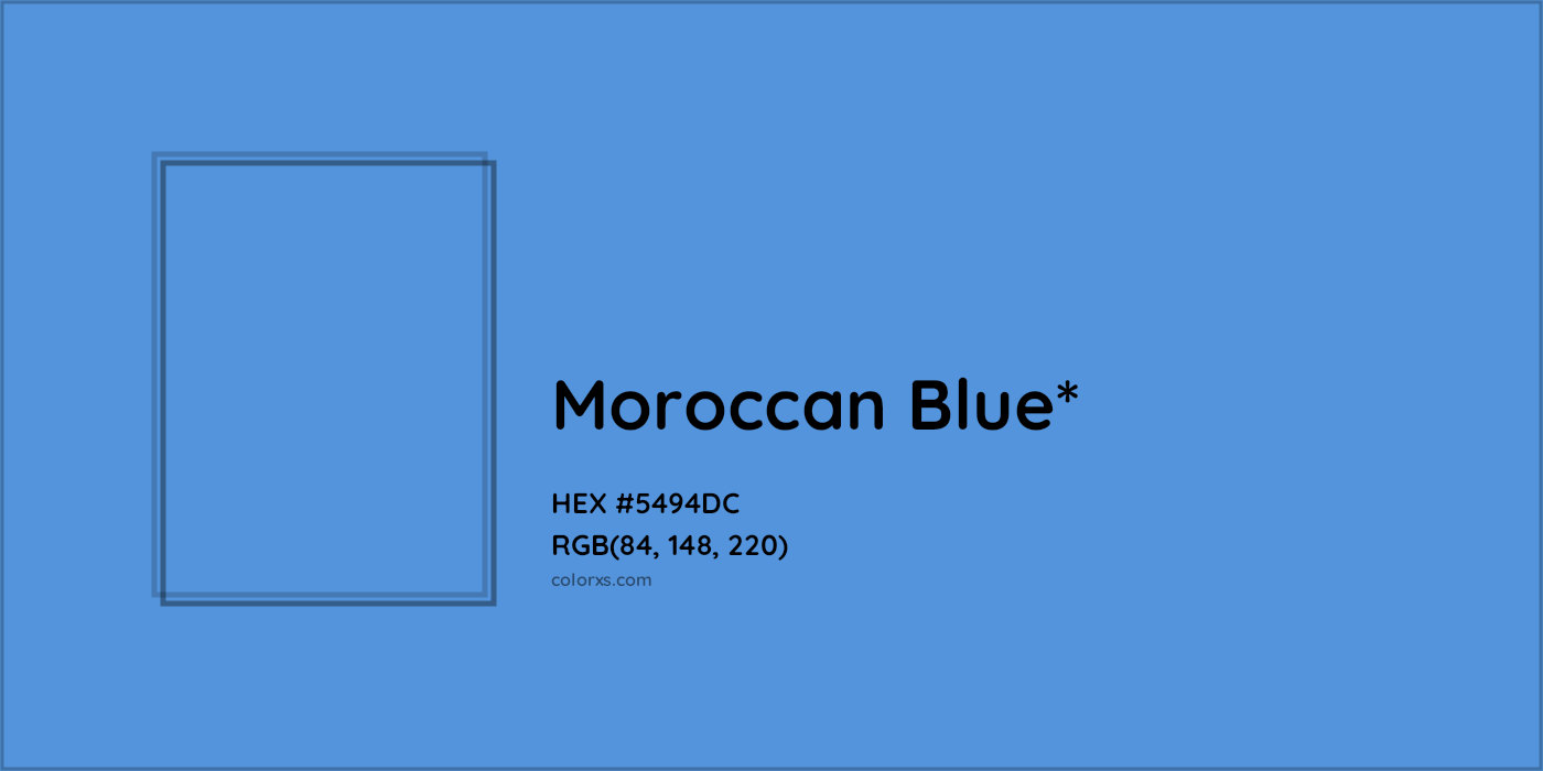 HEX #5494DC Color Name, Color Code, Palettes, Similar Paints, Images