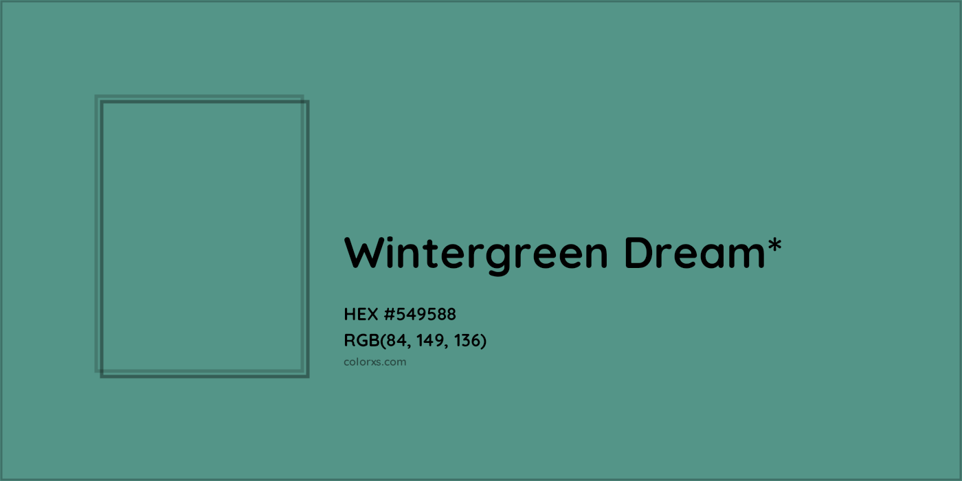 HEX #549588 Color Name, Color Code, Palettes, Similar Paints, Images