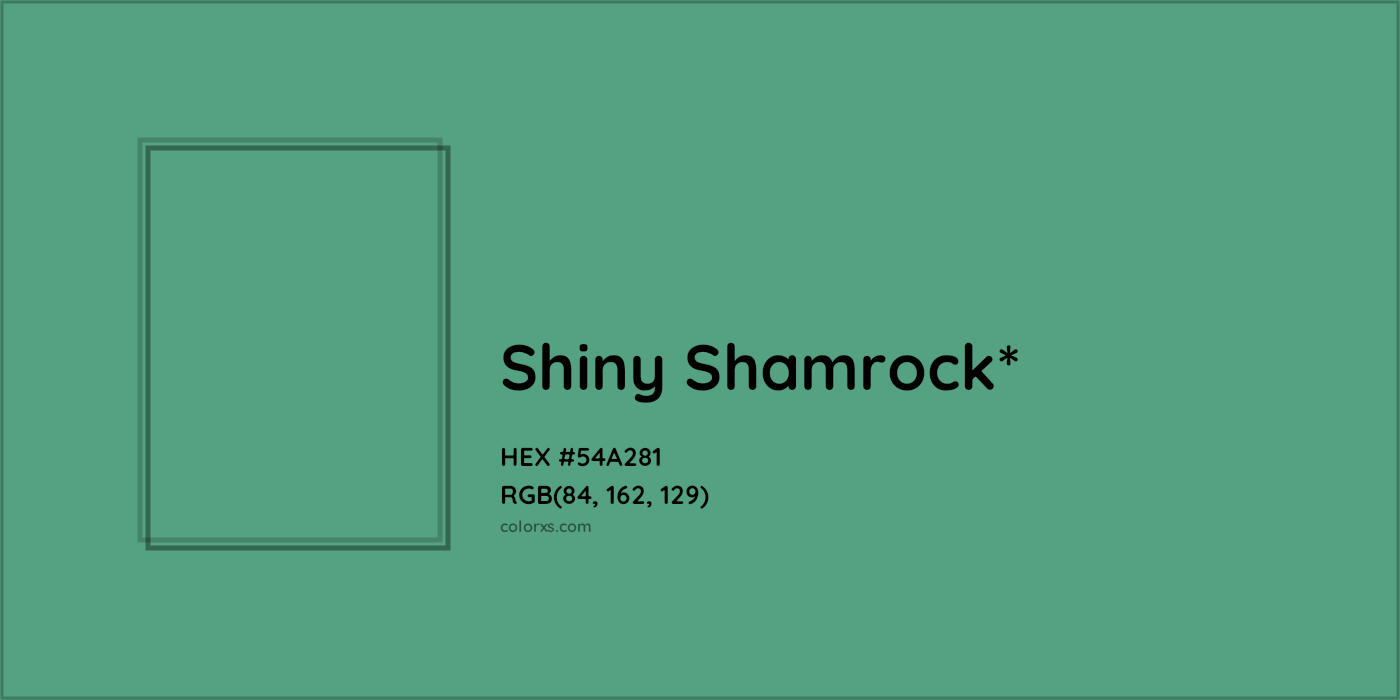 HEX #54A281 Color Name, Color Code, Palettes, Similar Paints, Images