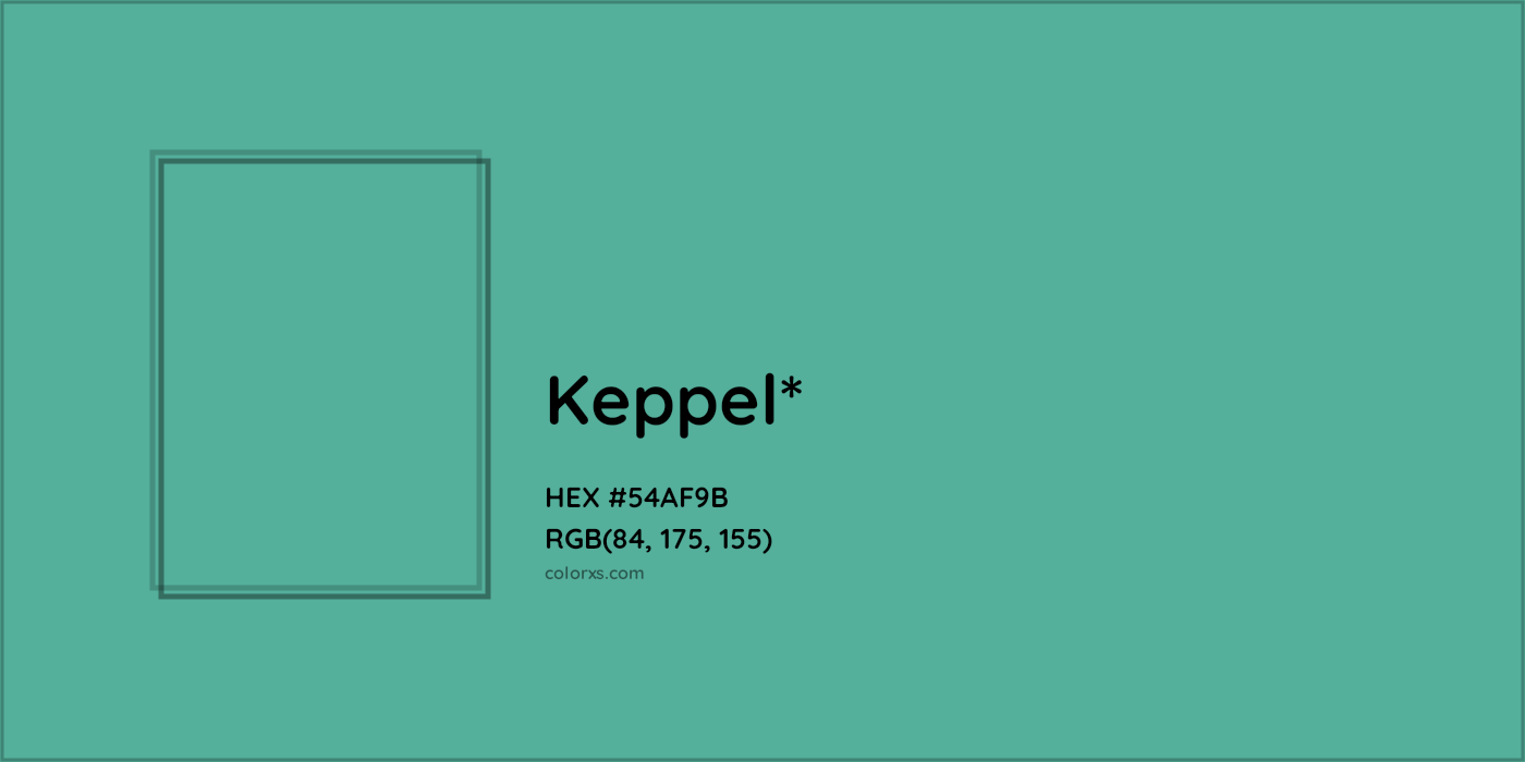 HEX #54AF9B Color Name, Color Code, Palettes, Similar Paints, Images