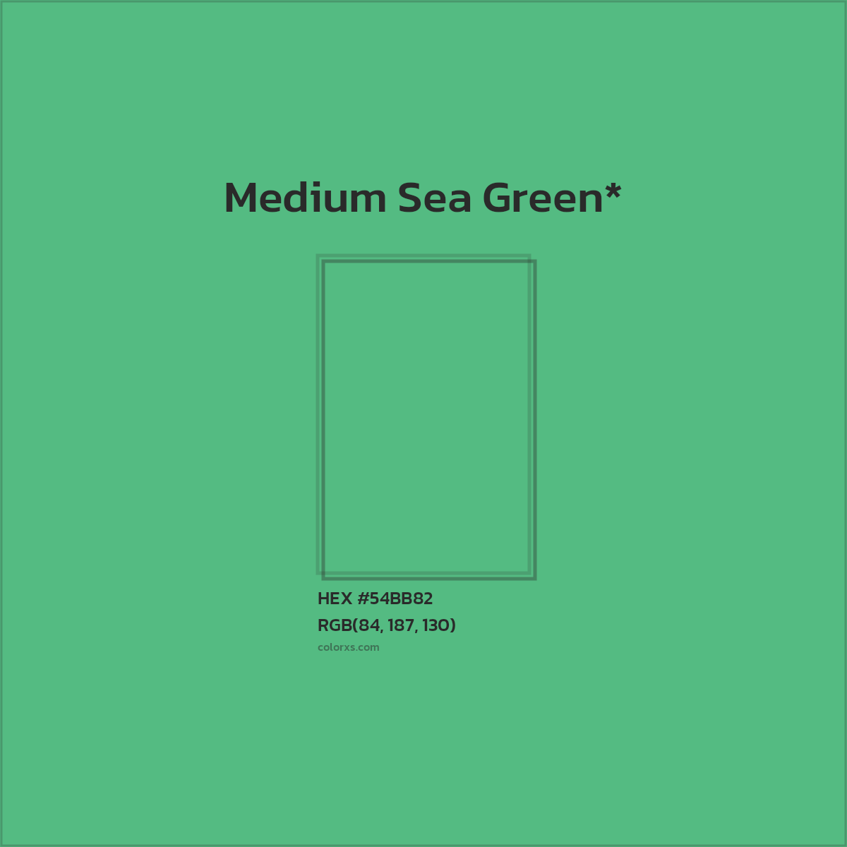 HEX #54BB82 Color Name, Color Code, Palettes, Similar Paints, Images