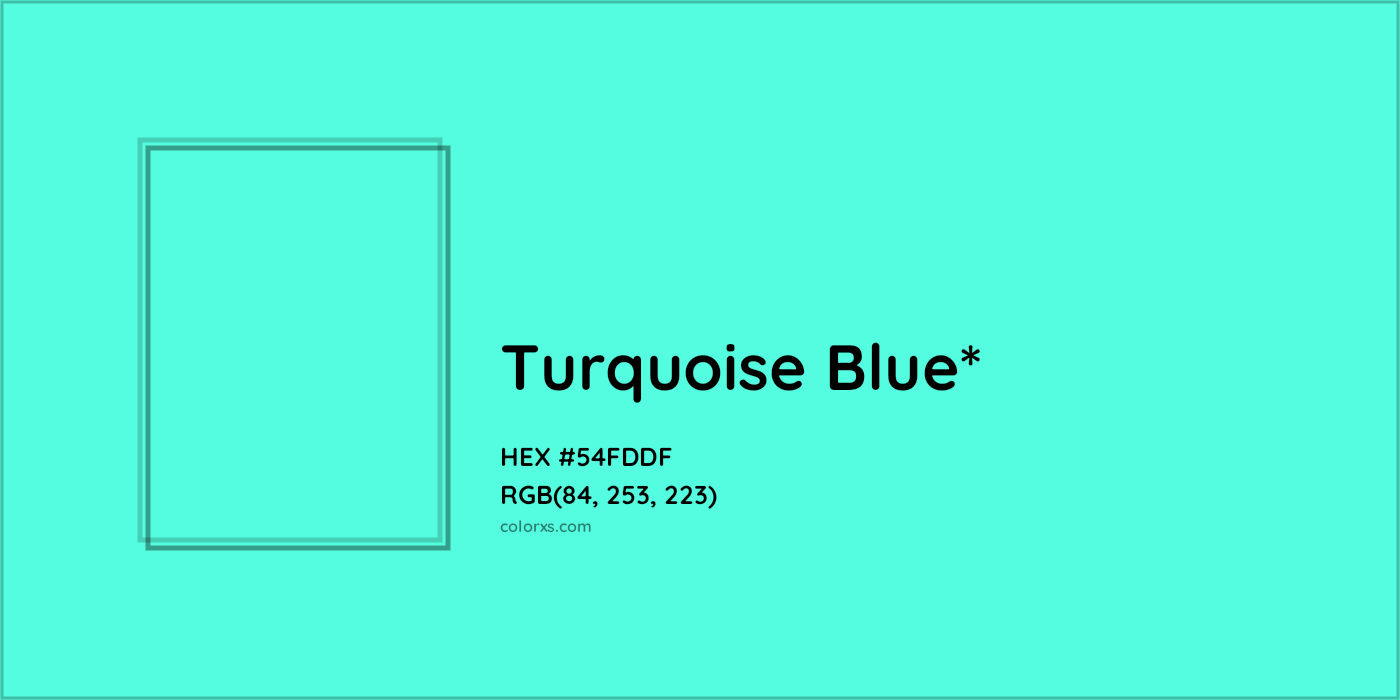 HEX #54FDDF Color Name, Color Code, Palettes, Similar Paints, Images