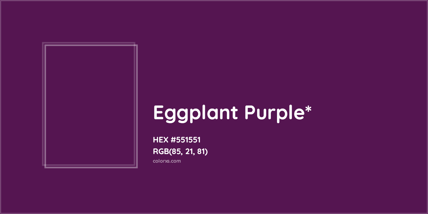 HEX #551551 Color Name, Color Code, Palettes, Similar Paints, Images