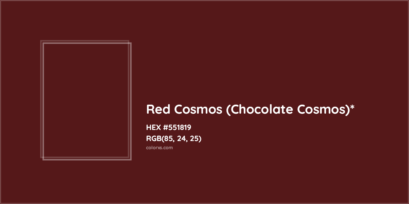 HEX #551819 Color Name, Color Code, Palettes, Similar Paints, Images