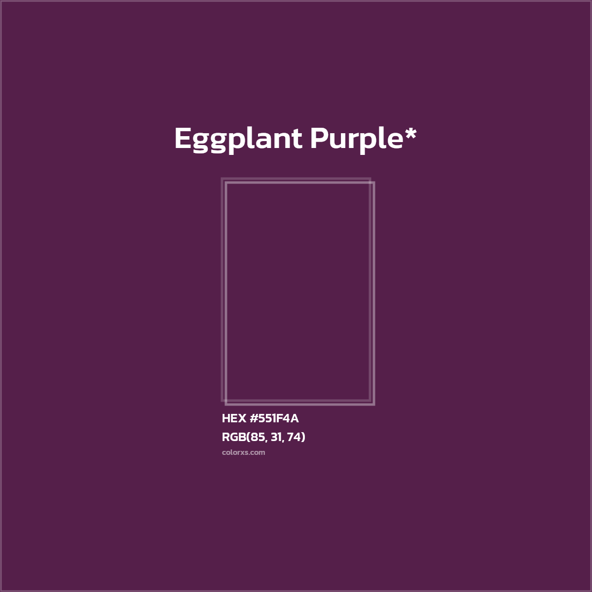 HEX #551F4A Color Name, Color Code, Palettes, Similar Paints, Images