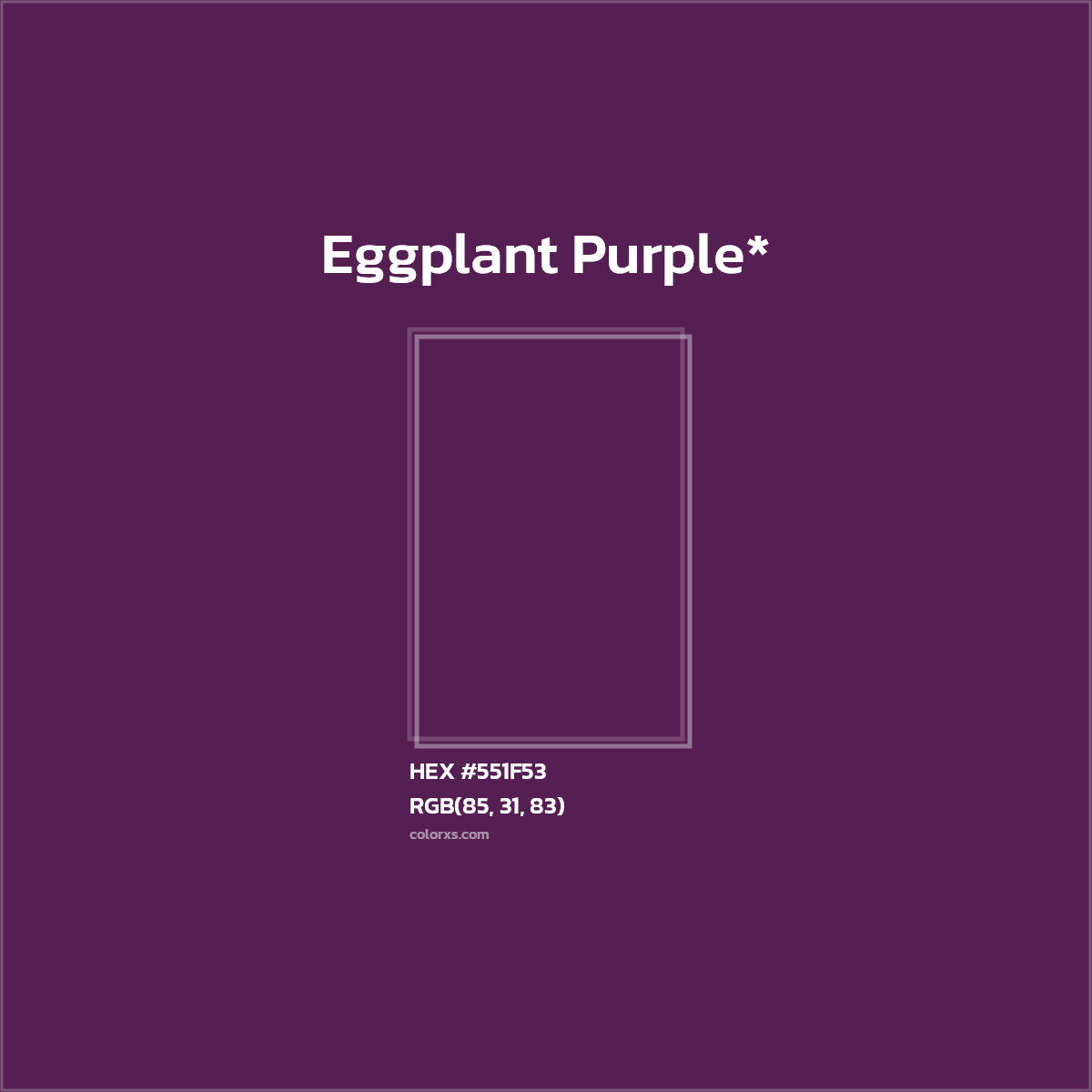 HEX #551F53 Color Name, Color Code, Palettes, Similar Paints, Images