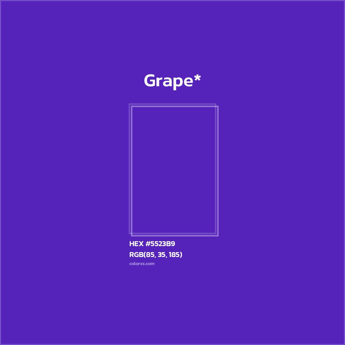 HEX #5523B9 Color Name, Color Code, Palettes, Similar Paints, Images