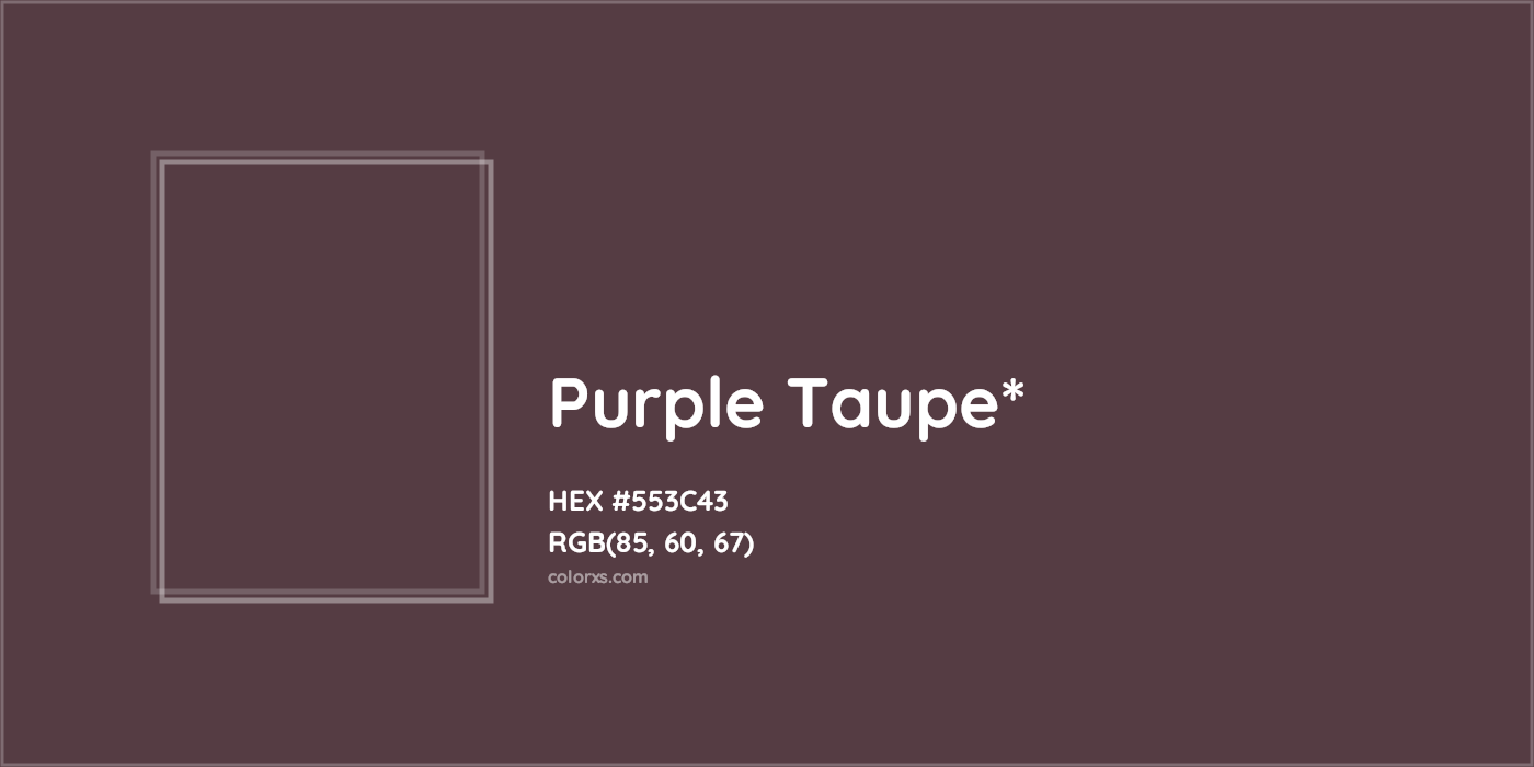 HEX #553C43 Color Name, Color Code, Palettes, Similar Paints, Images