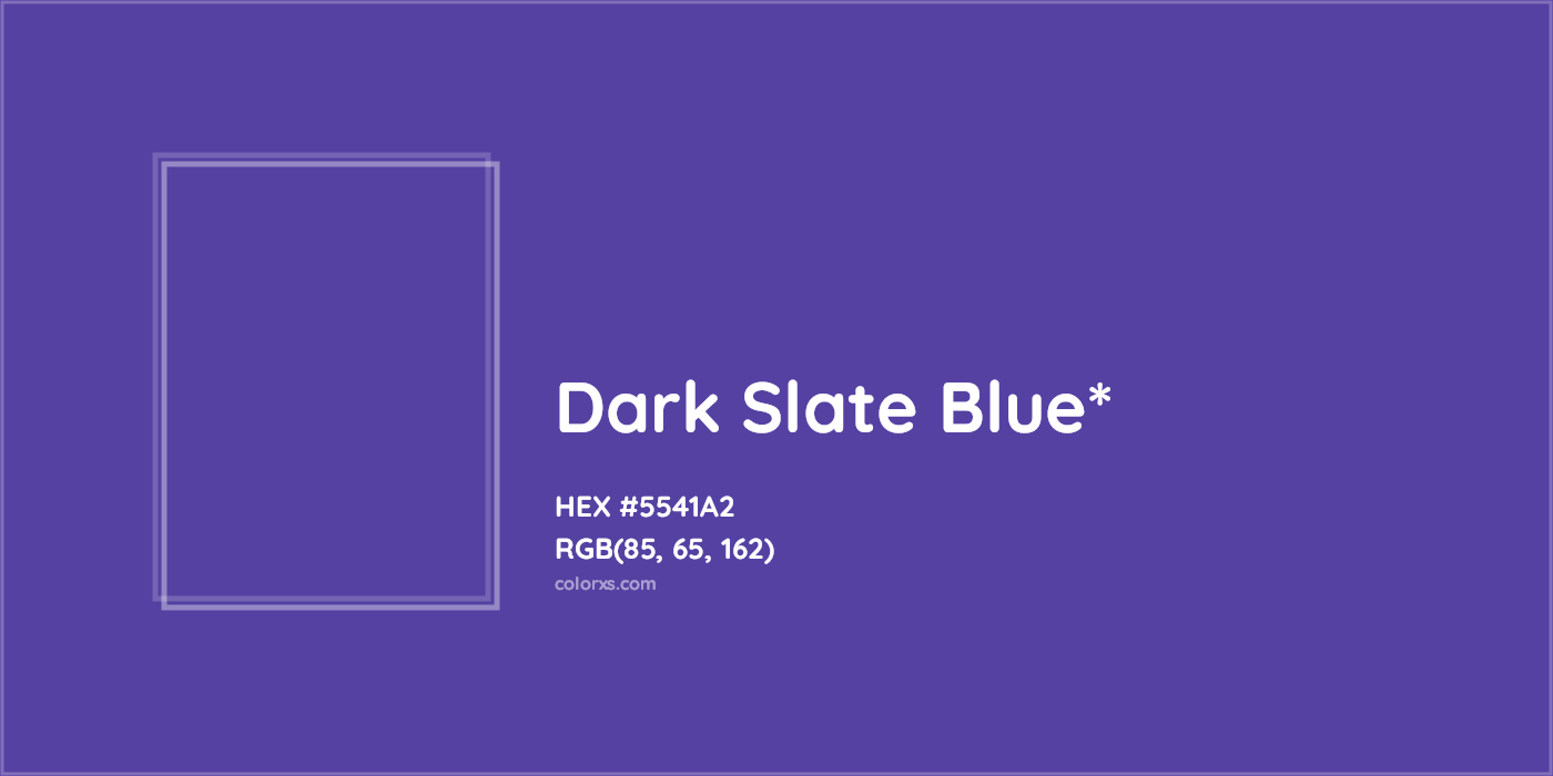 HEX #5541A2 Color Name, Color Code, Palettes, Similar Paints, Images