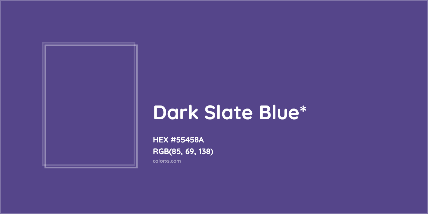 HEX #55458A Color Name, Color Code, Palettes, Similar Paints, Images