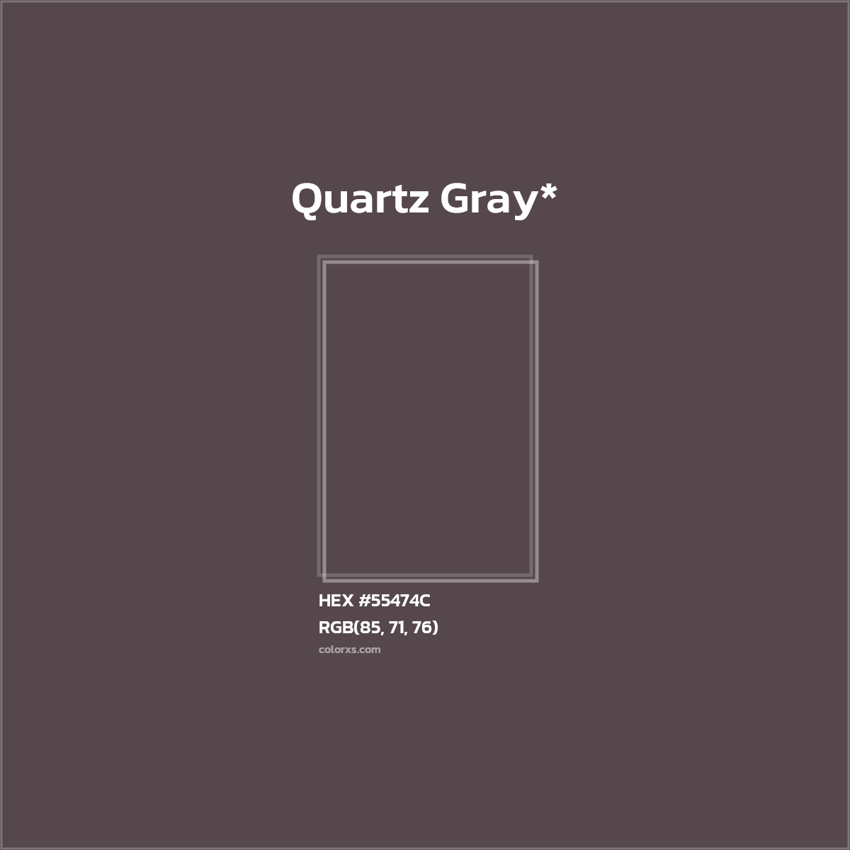 HEX #55474C Color Name, Color Code, Palettes, Similar Paints, Images