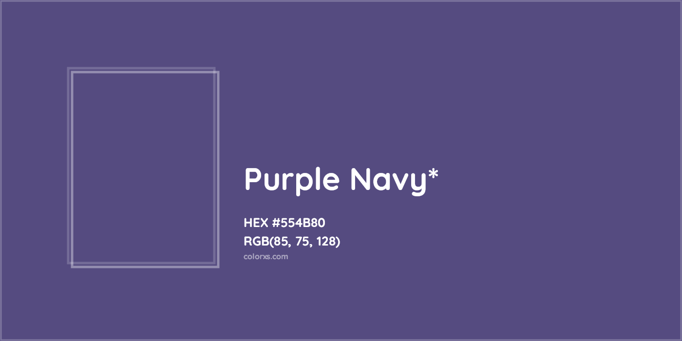 HEX #554B80 Color Name, Color Code, Palettes, Similar Paints, Images
