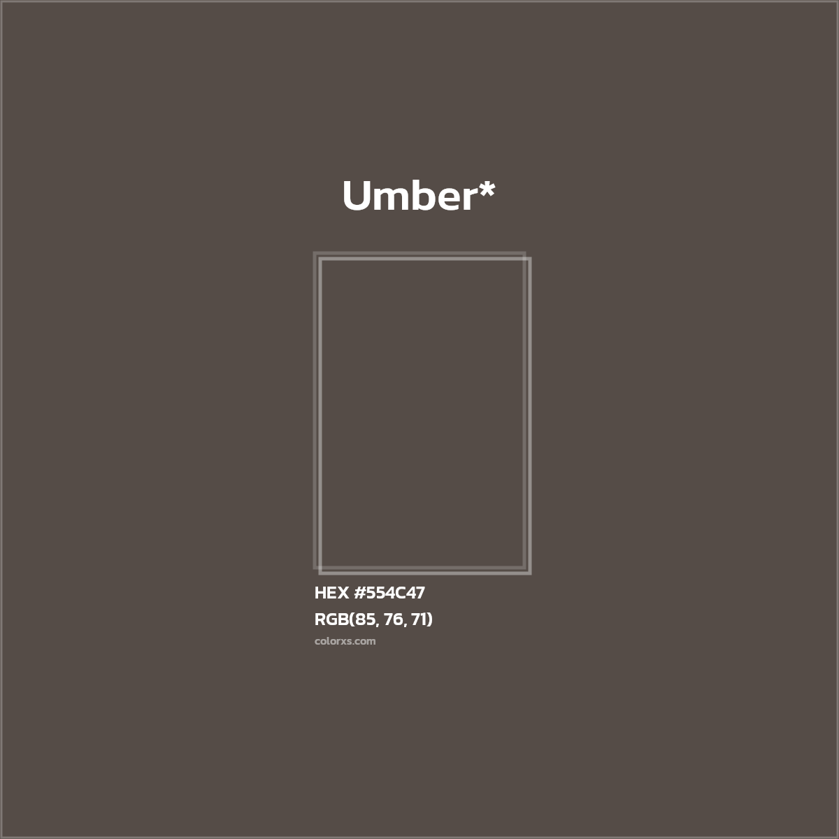 HEX #554C47 Color Name, Color Code, Palettes, Similar Paints, Images
