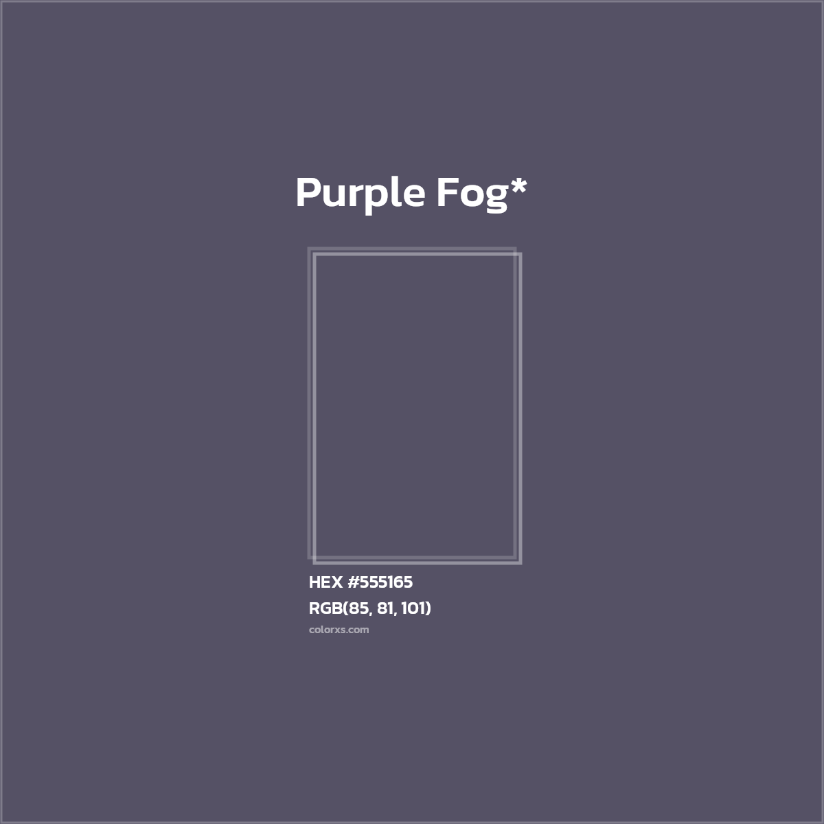 HEX #555165 Color Name, Color Code, Palettes, Similar Paints, Images