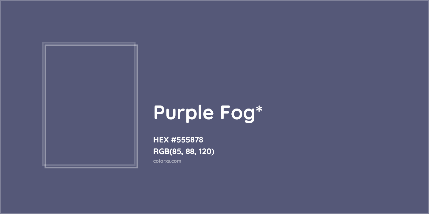 HEX #555878 Color Name, Color Code, Palettes, Similar Paints, Images