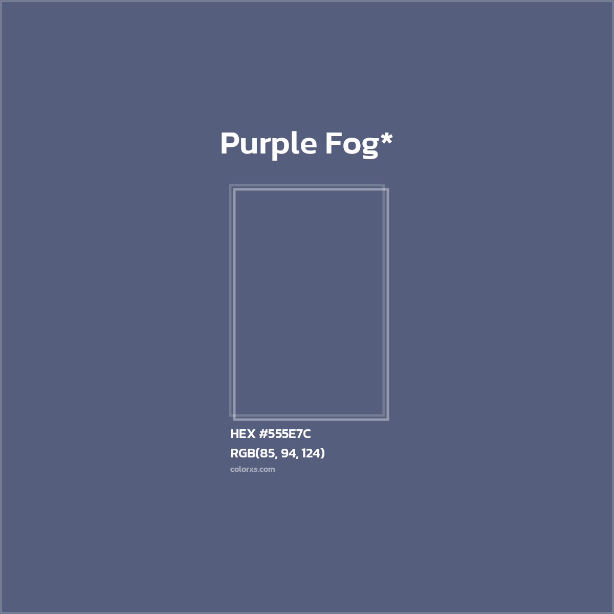 HEX #555E7C Color Name, Color Code, Palettes, Similar Paints, Images